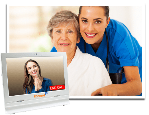 Aged Care Домашний телефон для жителей, клиентов, опекунов