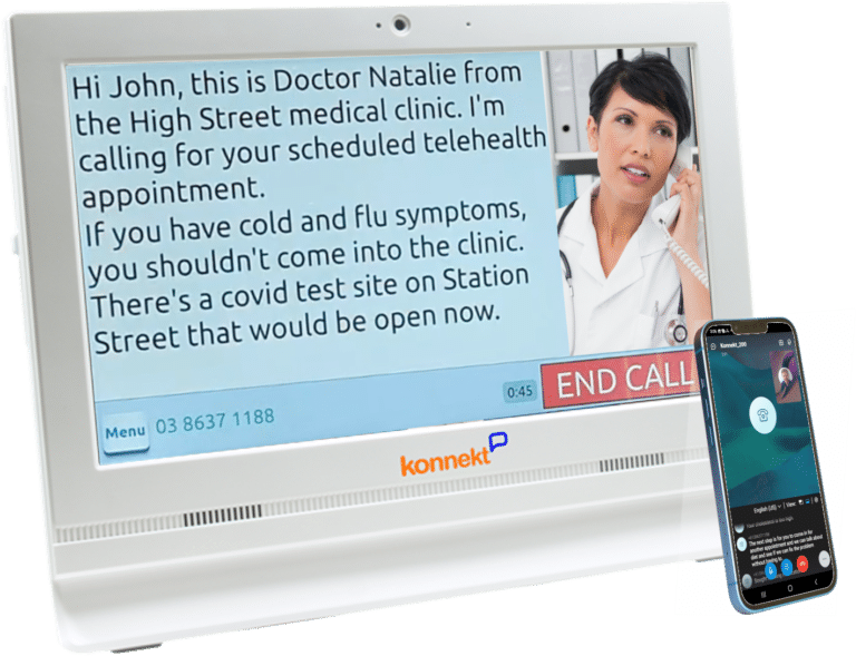 Captioning Videophone and mobile phone