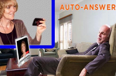 Independent living solutions - using Skype and Konnekt videophone to check visually on elderly parent